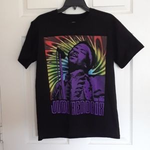 NEW Authentic JIMI HENDRIX Graphic Tshirt  black